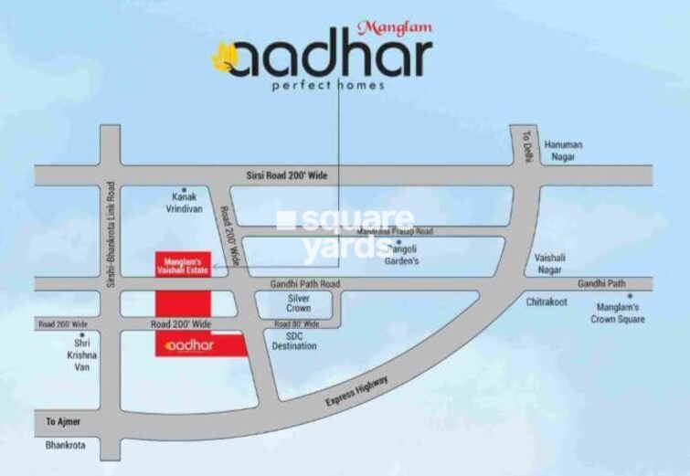 Manglam Aadhar Location Image