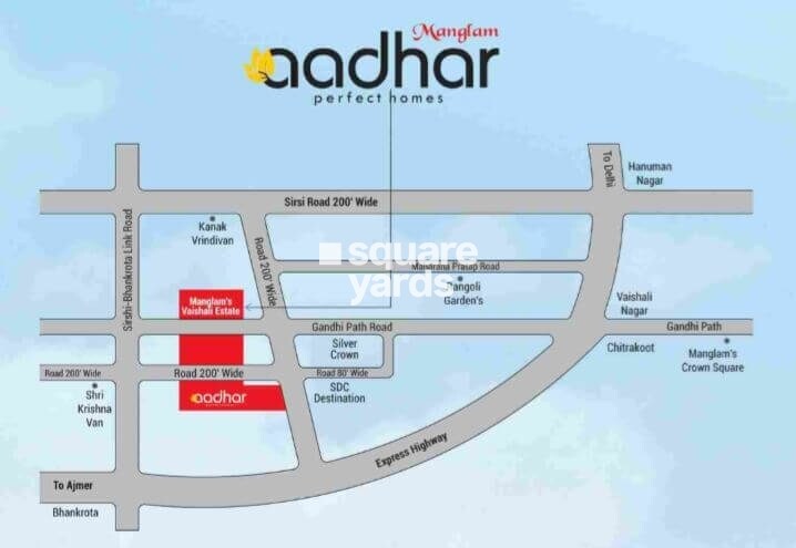 Manglam Aadhar Location Image