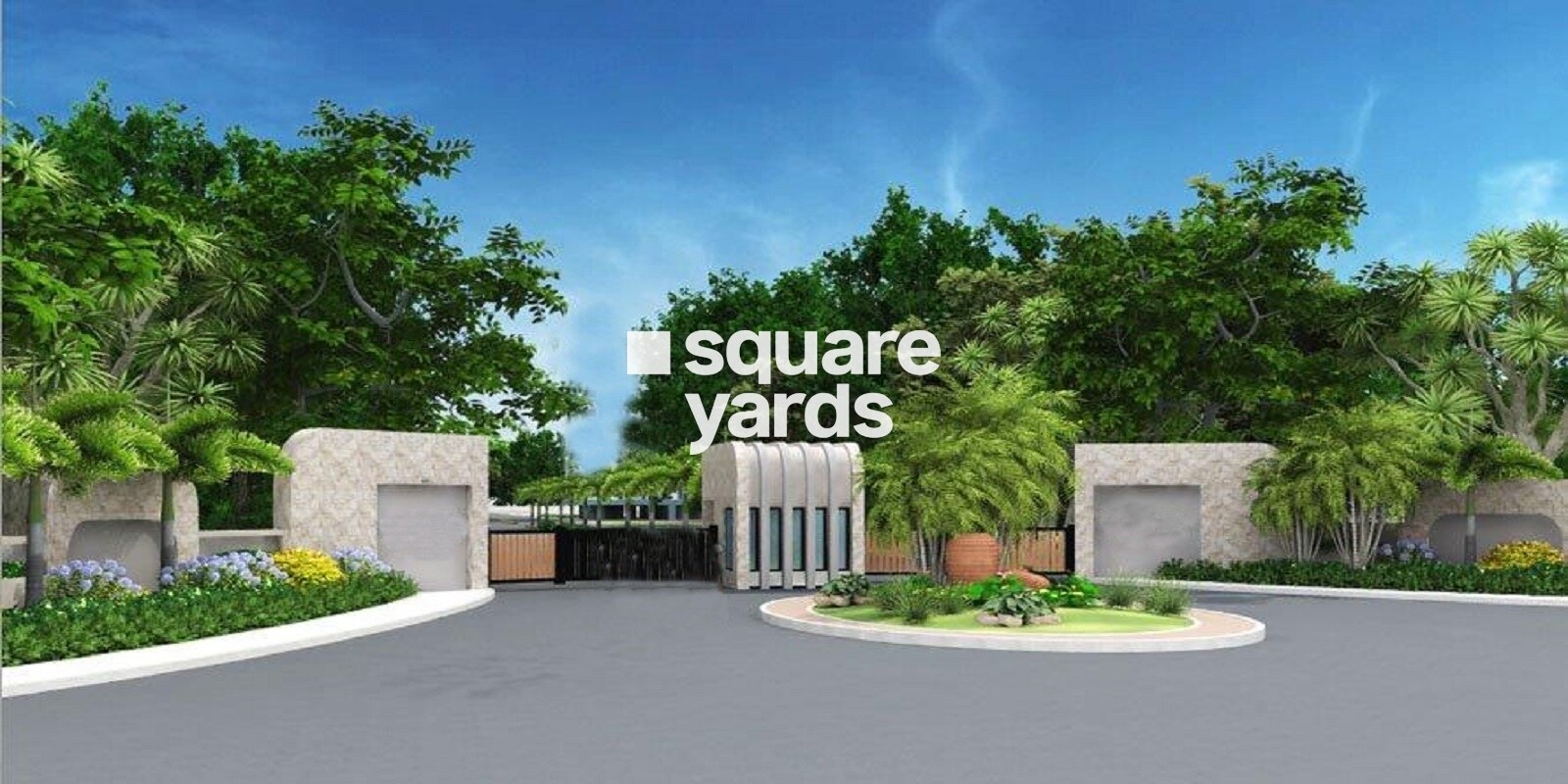 Manglam Airport City residential project in Shivdaspura