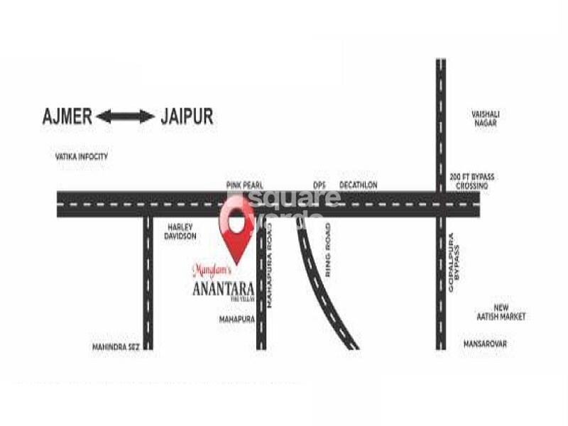 Manglam Anantara The Villas Location Image