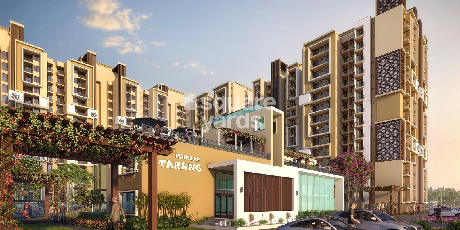 Manglam Tarang residential project in Mansarovar