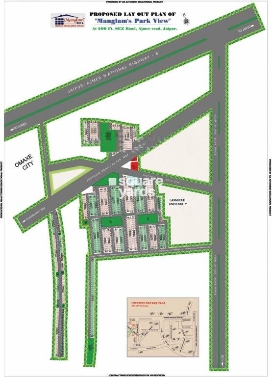 Manglams Park View Master Plan 1
