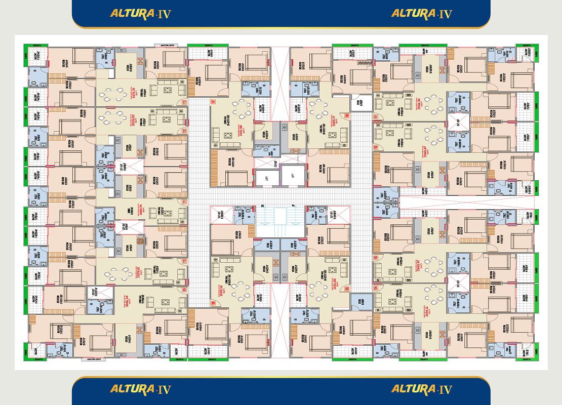 MRG Altura 4 Floor Plans