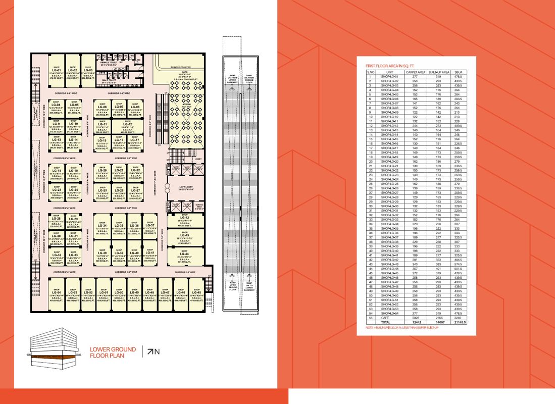 Trimurty National Trade Center Floor Plans