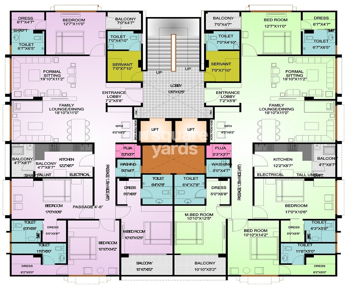 Okay Plus Parambhu Kripa Floor Plans