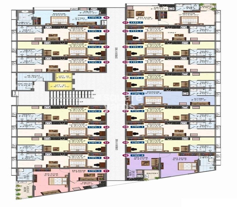 Okay Plus Ruby Suites Floor Plans