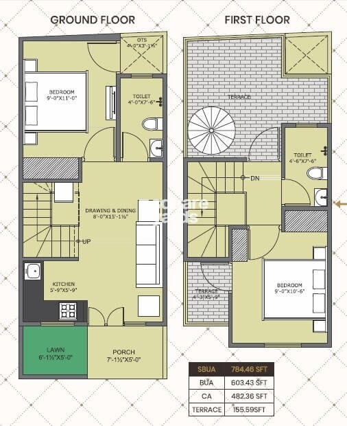 One Realty Nakshatra Floor Plans 1