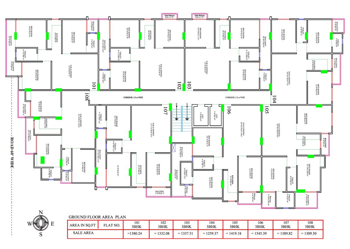Parth Avenue Floor Plans