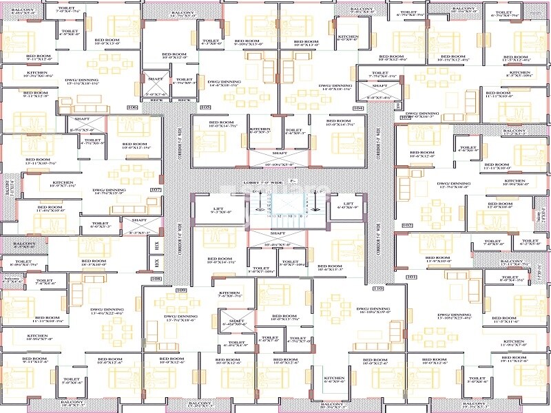 Parth Palace Floor Plans 2