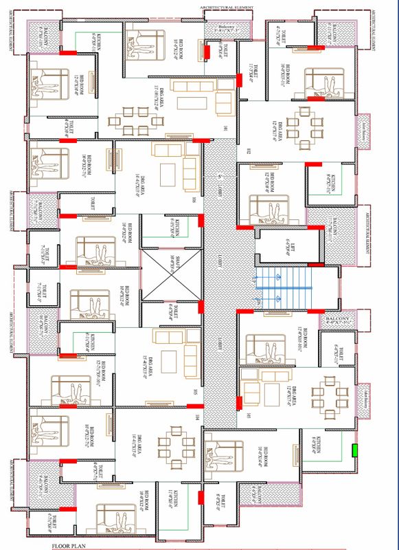 Parth Pinnacle Floor Plans