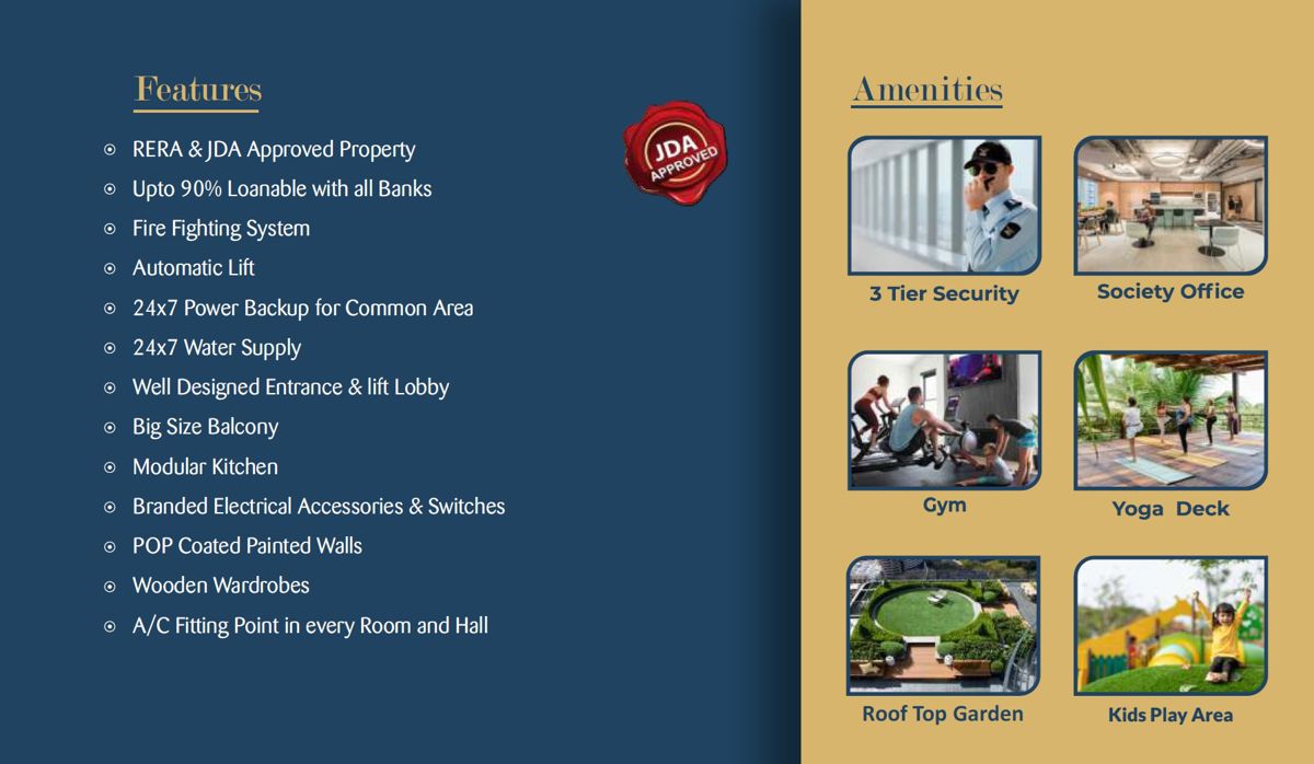Parth Sky Amenities-Features