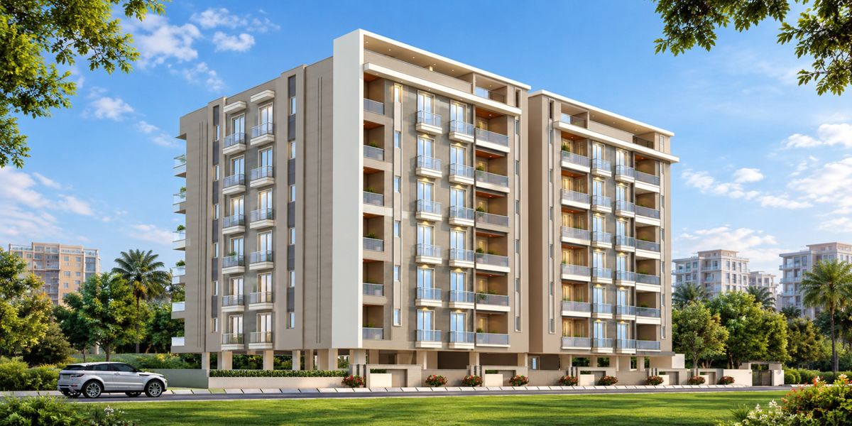 Parth Sky residential project in Jagatpura
