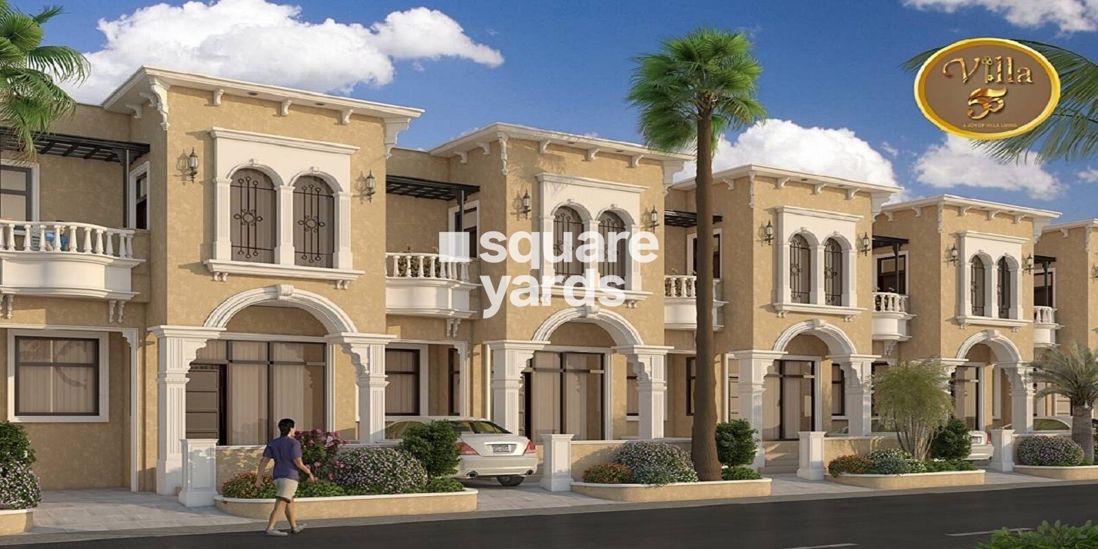 PinkWall Villa 55 residential project in Mahapura