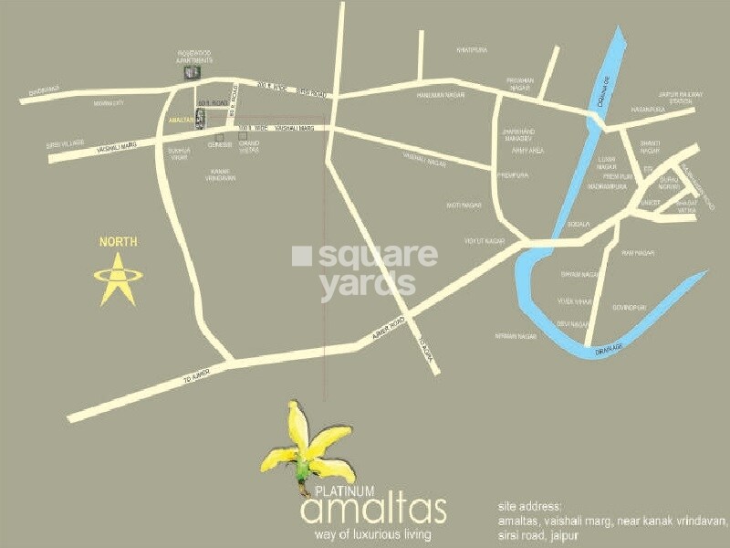 Platinum Amaltas Location Image
