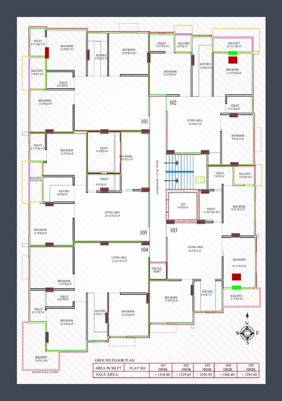 RD Shivam Elite Floor Plans