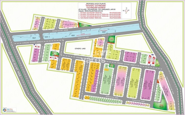 Riyasat Govindam Homes Master Plan Image
