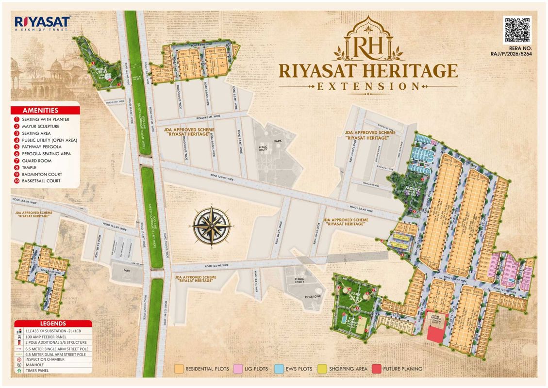 Riyasat-Heritage-Extension_a collage of photos showing a series of photos of a house