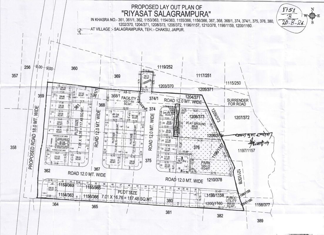 Riyasat Salagrampura Master Plan Image