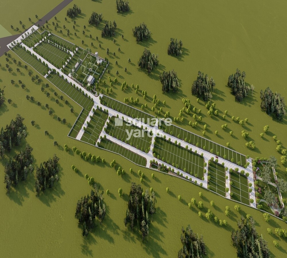 Riyasat-Town-Greens_a grassy area with a bunch of trees