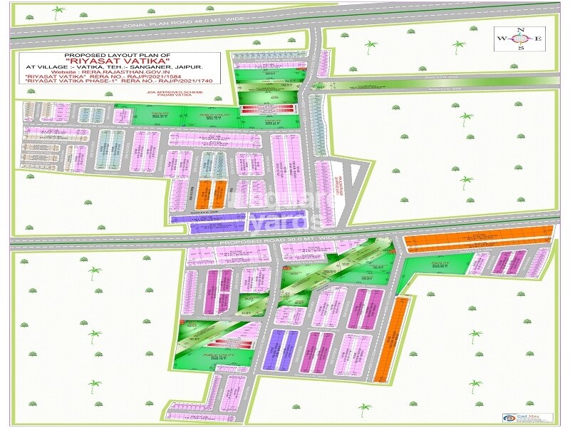 Riyasat vatika Master Plan Image