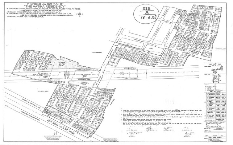 Riyasat Vatika Residency Master Plan Image