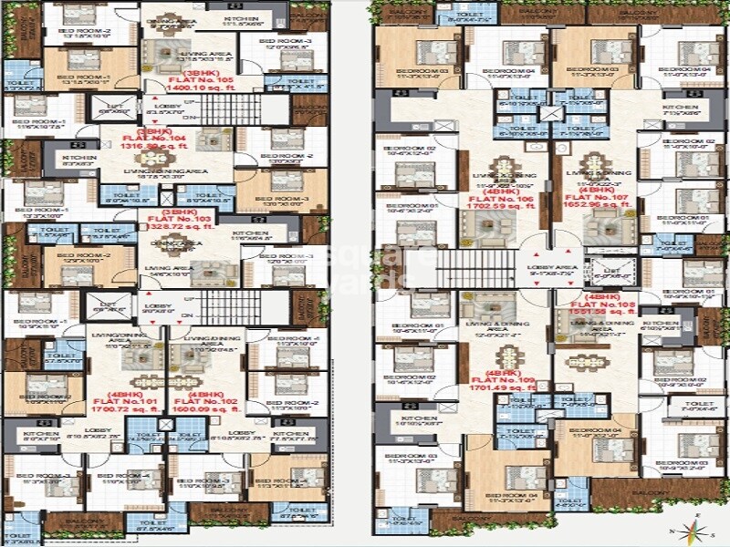 RK City Palm Floor Plans 2