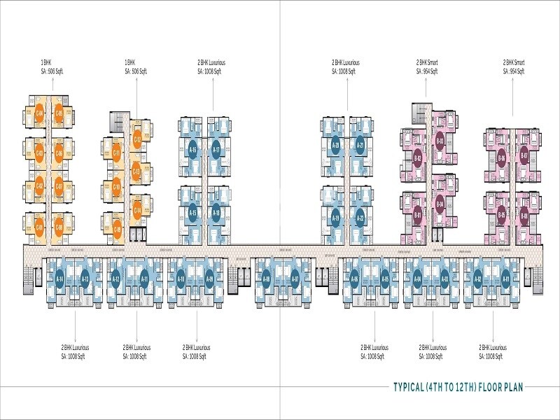 Samanvay The Amelias Floor Plans