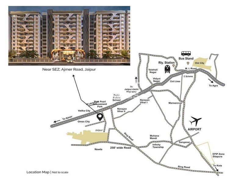 Samanvay The Amelias Location Image