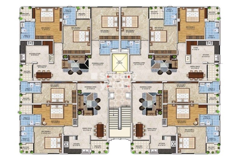 Sankalp 24 Carat Floor Plans 2
