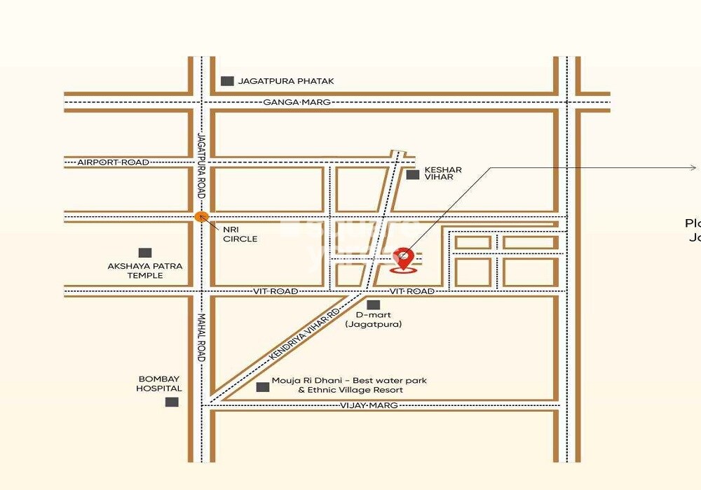 Sankalp 24 Carat Location Image