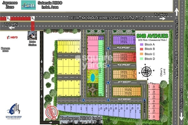 Satya SNB Avenues Location Image