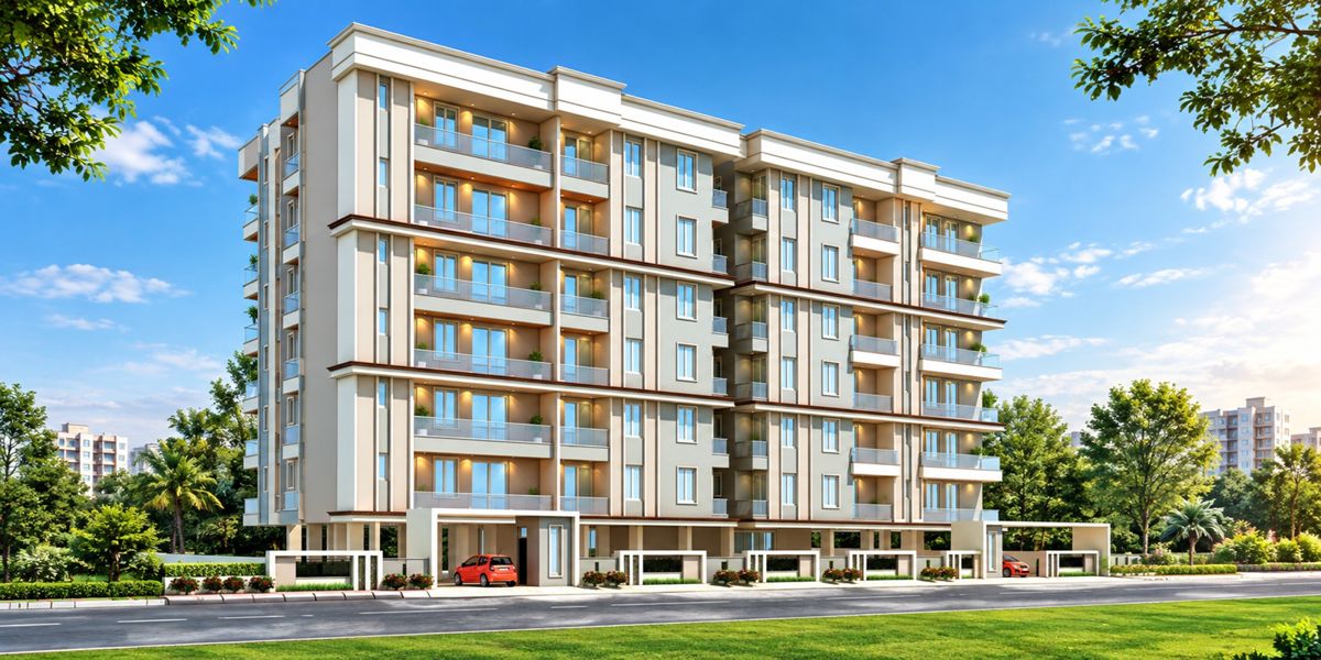 Satyam Residency II residential project in Mansarovar