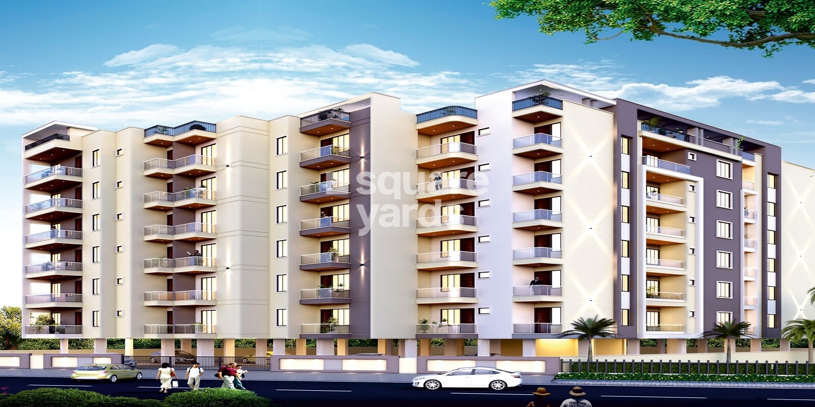 SB Heights 1 residential project in Sukhiya
