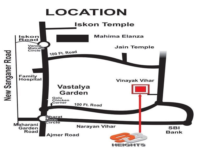 SB Heights Location Image