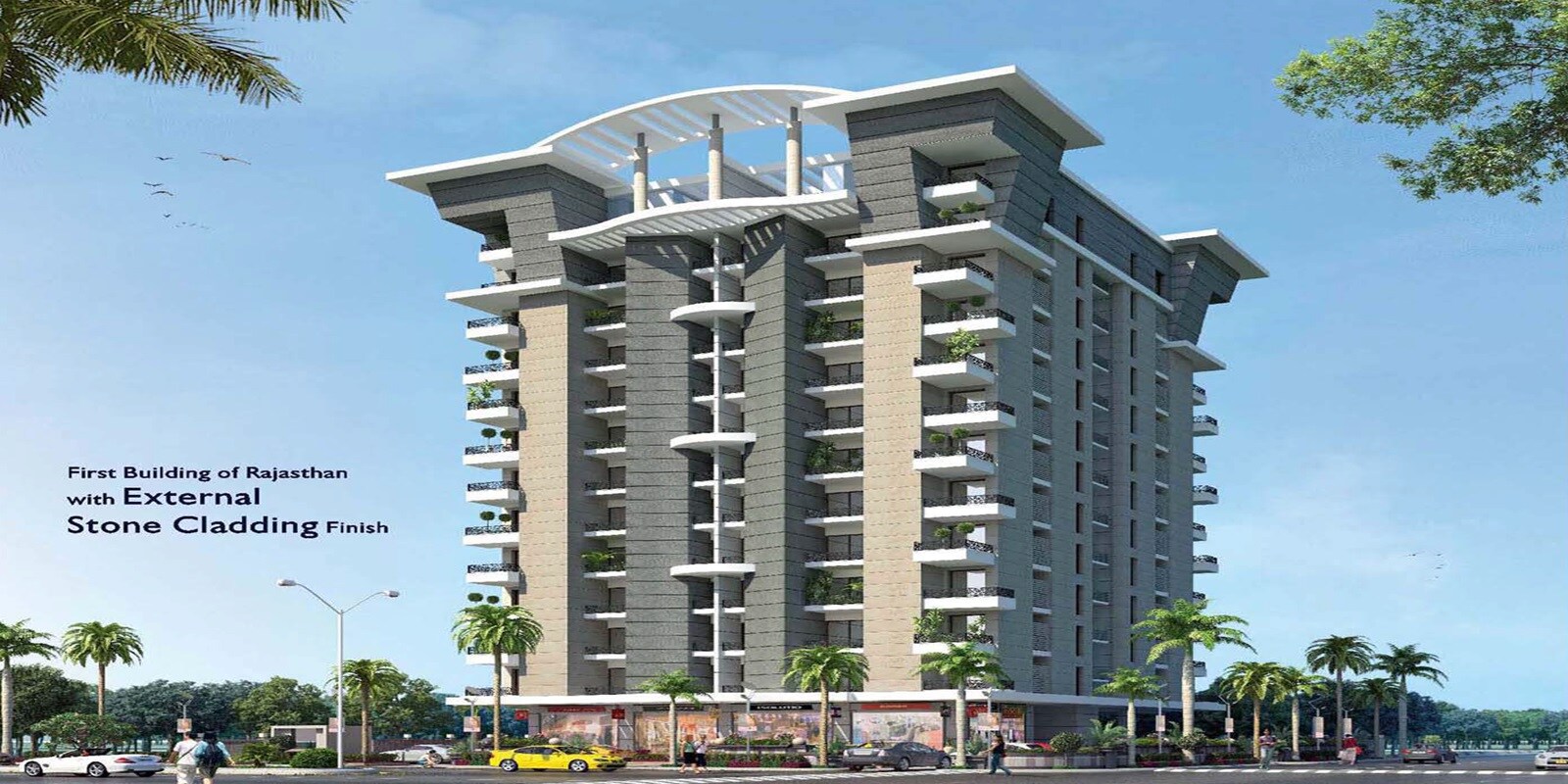 Shiv Sheetal Sapphire residential project in Moti Doongri Road