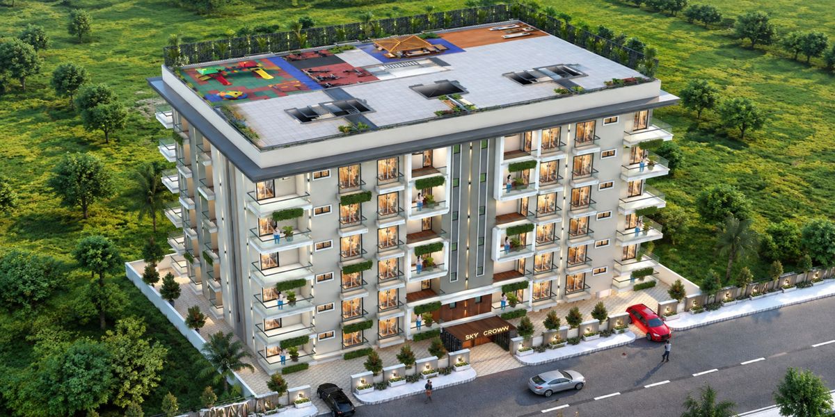 VD Sky Crown residential project in Keshupura
