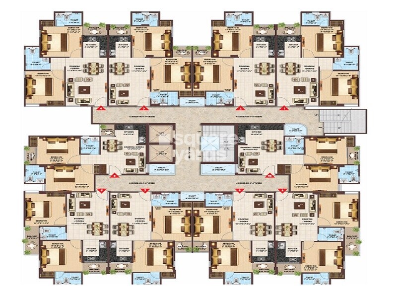 Kunal Shivansh Residency Floor Plans