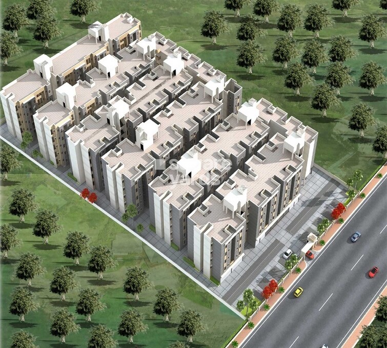 Shree Aashrya Emerald Tower View