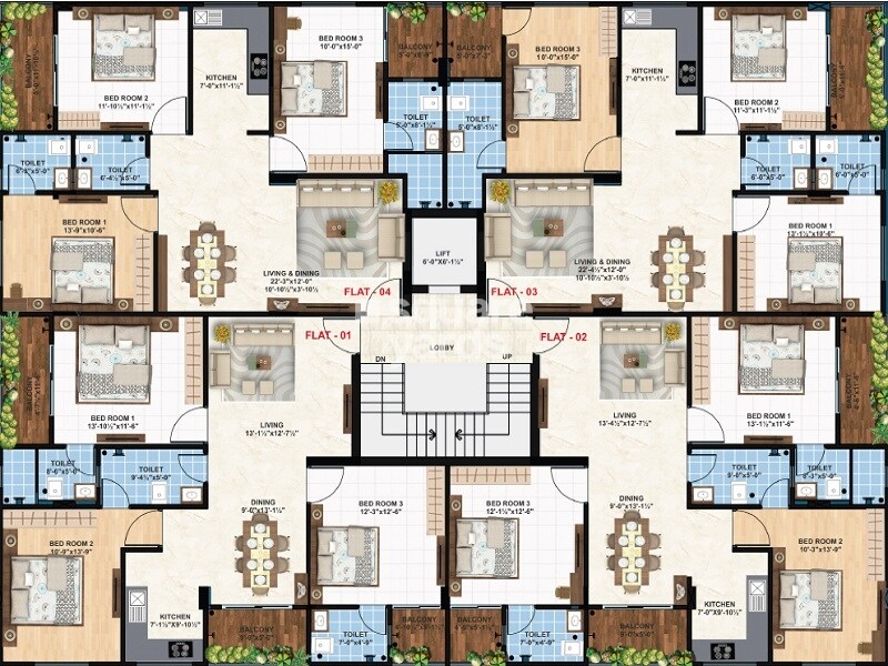 Shree Jee Anchal Floor Plans 1
