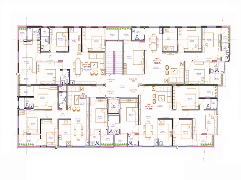 Shree Urban Crown Floor Plans