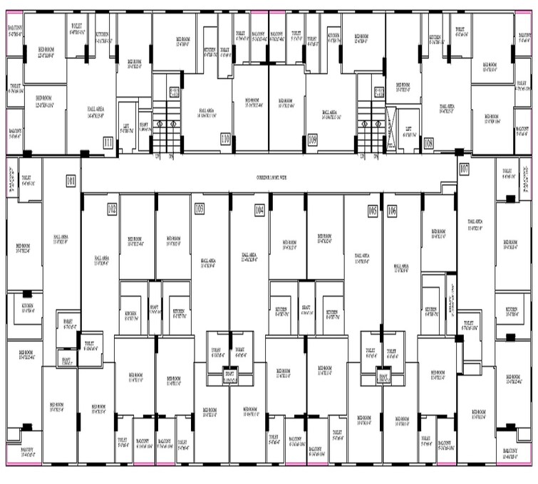 Shri Anandam Heights Floor Plans