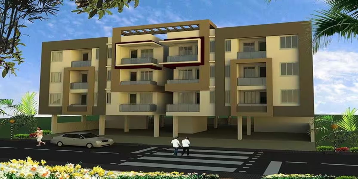Shri The Address residential project in Kamla Nehru Nagar
