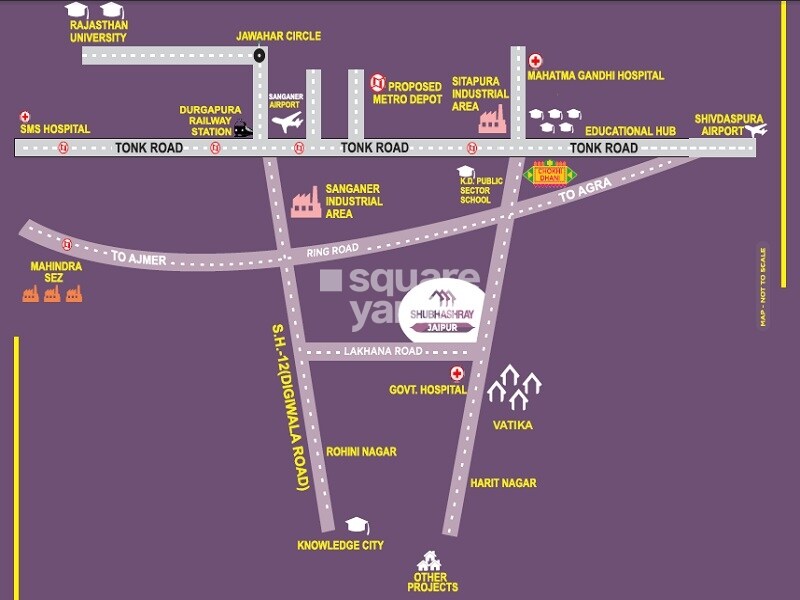 Shubhashray Jaipur Location Image
