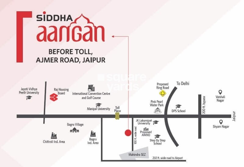 Siddha Aangan Location Image