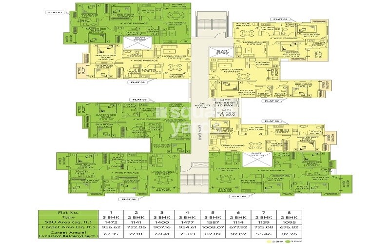 Siddha Aangan Floor Plans 2