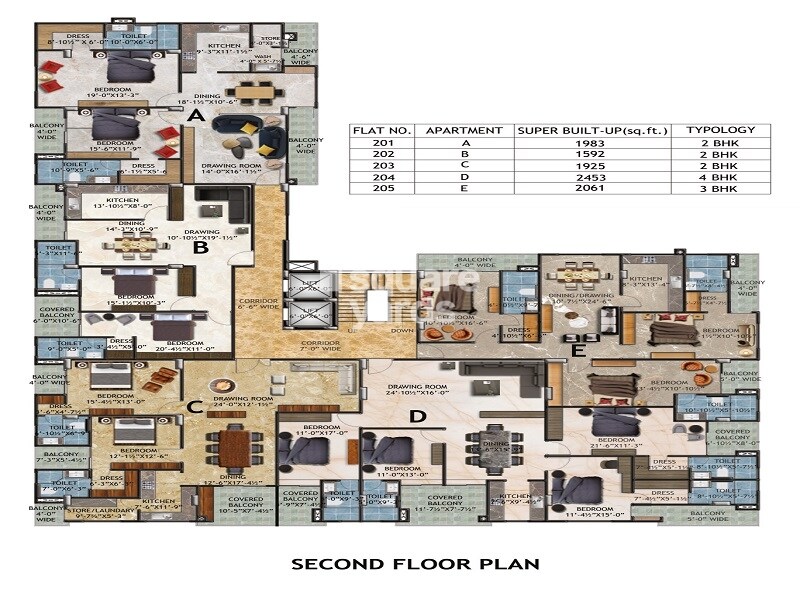 Siddharth Hanuman Nilayam Floor Plans 1