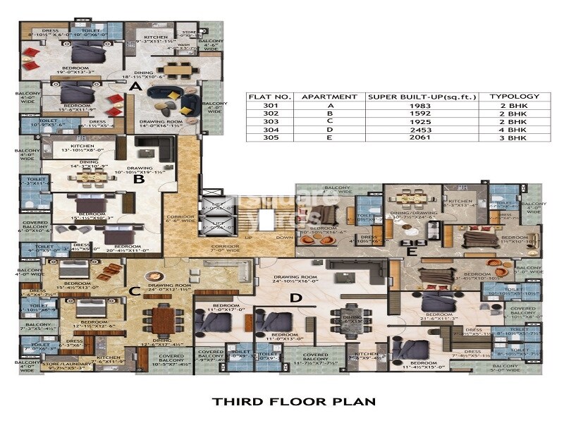 Siddharth Hanuman Nilayam Floor Plans 2