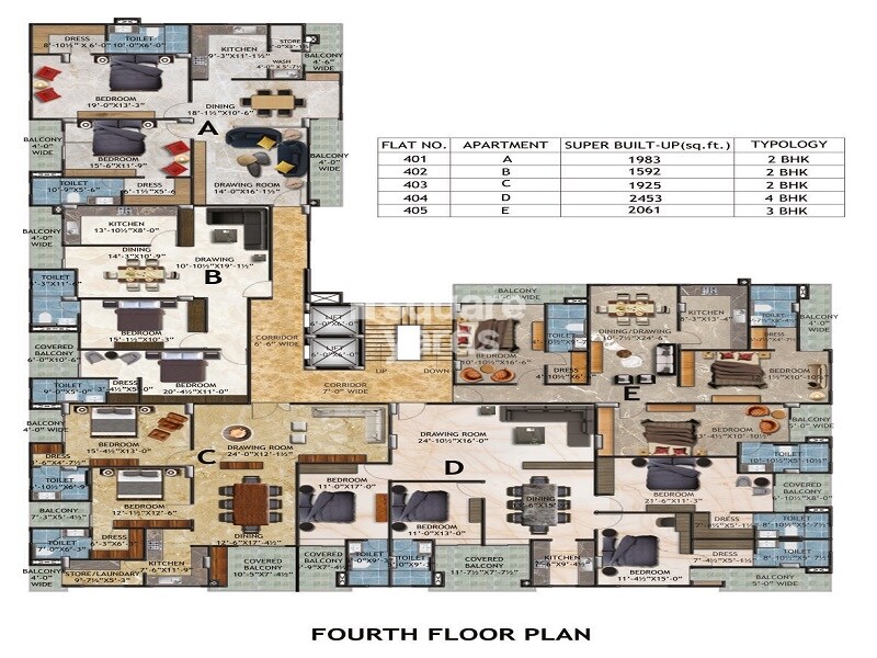Siddharth Hanuman Nilayam Floor Plans 3