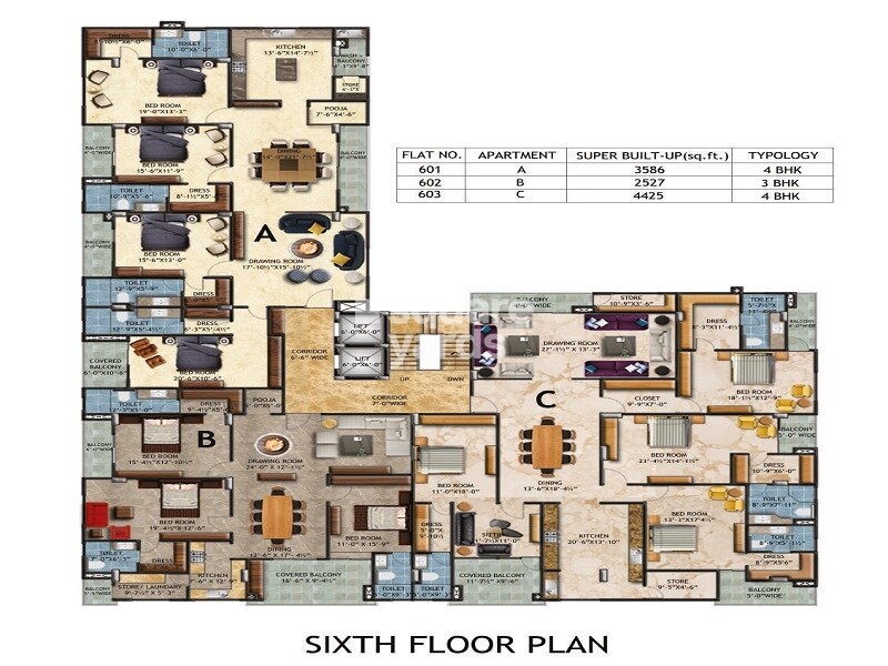 Siddharth Hanuman Nilayam Floor Plans 5