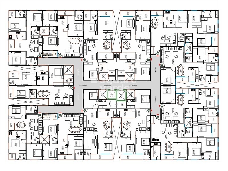 Siddhi The City Park Floor Plans